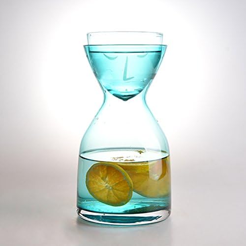 [צבע] קנקן זכוכית, מיץ שתיית מים קארף משק בית משתמשים בקיבולת גדולה כד זכוכית כד מים